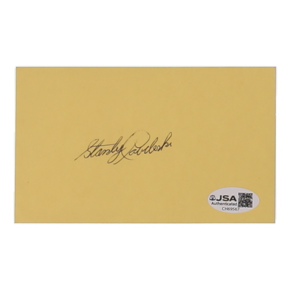 Stanley Coveleski Signed Cut (JSA) at PristineAuction.com