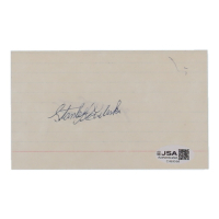 Stanley Coveleski Signed Cut (JSA) at PristineAuction.com