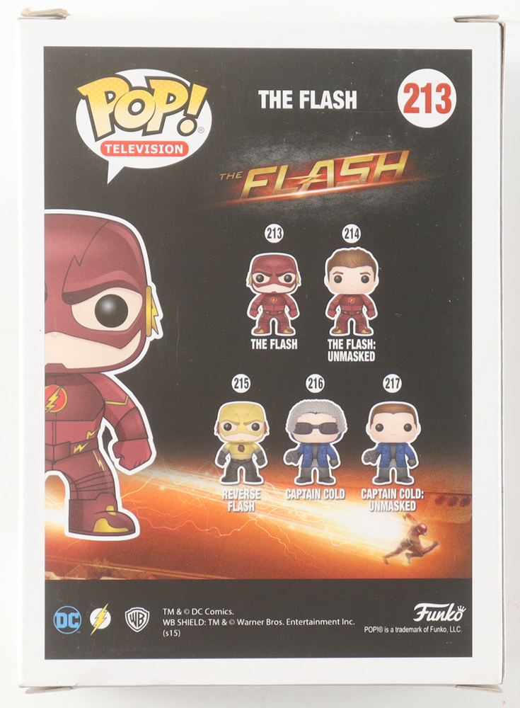 Grant Gustin Signed "The Flash" #213 The Flash Funko Pop! Vinyl Figure (Beckett) at PristineAuction.com Grant Gustin Signed "The Flash" #213 The Flash Funko Pop! Vinyl Figure (Beckett) at PristineAuction.com