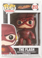 Grant Gustin Signed "The Flash" #213 The Flash Funko Pop! Vinyl Figure (Beckett) at PristineAuction.com