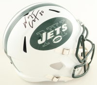 Wayne Chrebet Signed Jets Full-Size Throwback Alternate Speed Helmet (Schwartz) at PristineAuction.com