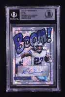 Rico Dowdle Signed 2024 Hits Memorabilia Boom Silver #BOOMRD (BGS) at PristineAuction.com