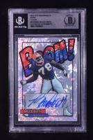 Bruce Smith Signed 2024 Hits Memorabilia Boom Silver #BOOMBS #06/10 (BGS) at PristineAuction.com