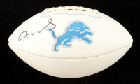 Jameson Williams Signed Lions Logo Football (Beckett & Prova) at PristineAuction.com