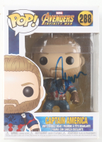 Chris Evans Signed "Avengers: Infinity War" Captain America #288 Funko Pop! Vinyl Figure (Beckett) at PristineAuction.com
