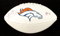Champ Bailey Signed Broncos Logo Football Inscribed "HOF 19" (Beckett) at PristineAuction.com