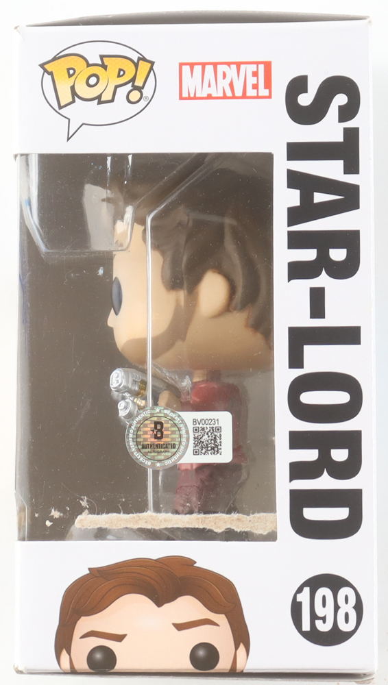 Chris Pratt Signed "Guardians of the Galaxy Vol. 2" #198 Star-Lord Funko Pop! Bobble-Head Vinyl Figure (Beckett) at PristineAuction.com Chris Pratt Signed "Guardians of the Galaxy Vol. 2" #198 Star-Lord Funko Pop! Bobble-Head Vinyl Figure (Beckett) at PristineAuction.com