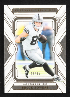 Brock Bowers 2024 Panini National Treasures Gold #53 #06/35 RC at PristineAuction.com
