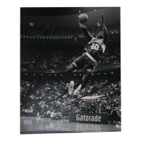Shawn Kemp Signed SuperSonics 16x20 Photo (AWM) at PristineAuction.com