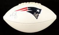 Michael Bennett Signed Patriots Logo Football (JSA) at PristineAuction.com