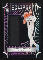 Stephon Castle 2024-25 Panini Obsidian Eclipse Materials #15 #049/249 RC at PristineAuction.com