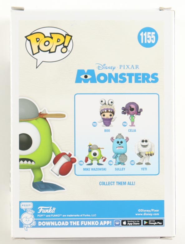 Billy Crystal Signed "Monsters Inc." #1155 Mike Wazowski Funko Pop! Vinyl Figure (JSA) at PristineAuction.com Billy Crystal Signed "Monsters Inc." #1155 Mike Wazowski Funko Pop! Vinyl Figure (JSA) at PristineAuction.com