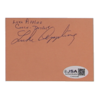Luke Appling Signed Index Card (JSA) at PristineAuction.com