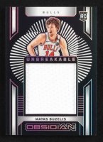 Matas Buzelis 2024-25 Panini Obsidian Unbreakable Memorabilia #13 #220/249 RC at PristineAuction.com