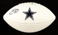 Emmitt Smith Signed Cowboys Logo Football (Beckett & Prova) at PristineAuction.com