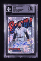 John Rocker Signed 2024 Hits Memorabilia Boom Silver #BOOMJR (BGS) at PristineAuction.com