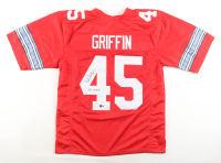 Archie Griffin Signed Jersey Inscribed "HT 1974/75" (Beckett) at PristineAuction.com