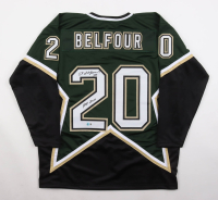 Ed Belfour Signed Jersey Inscribed "HOF 2011" (Beckett) at PristineAuction.com