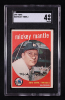 Mickey Mantle 1959 Topps #10 (SGC 4) at PristineAuction.com