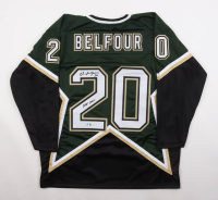 Ed Belfour Signed Jersey Inscribed "HOF 2011" (Beckett) at PristineAuction.com