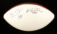 David Wilson & Ahmad Bradshaw Signed Giants Logo Football (JSA) at PristineAuction.com