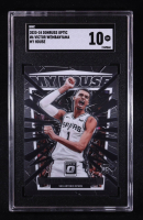 Victor Wembanyama 2023-24 Donruss Optic My House #6 RC (SGC 10) at PristineAuction.com
