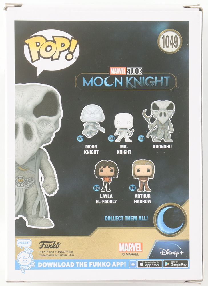 F. Murray Abraham Signed "Marvel: Moon Knight" Khonshu #1049 Funko Pop! Vinyl Figure (Beckett) at PristineAuction.com F. Murray Abraham Signed "Marvel: Moon Knight" Khonshu #1049 Funko Pop! Vinyl Figure (Beckett) at PristineAuction.com