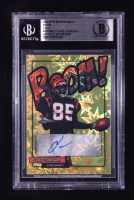 Chad Johnson Signed 2024 Hits Memorabilia Boom Gold #BOOMCJ #02/10 (BGS) at PristineAuction.com