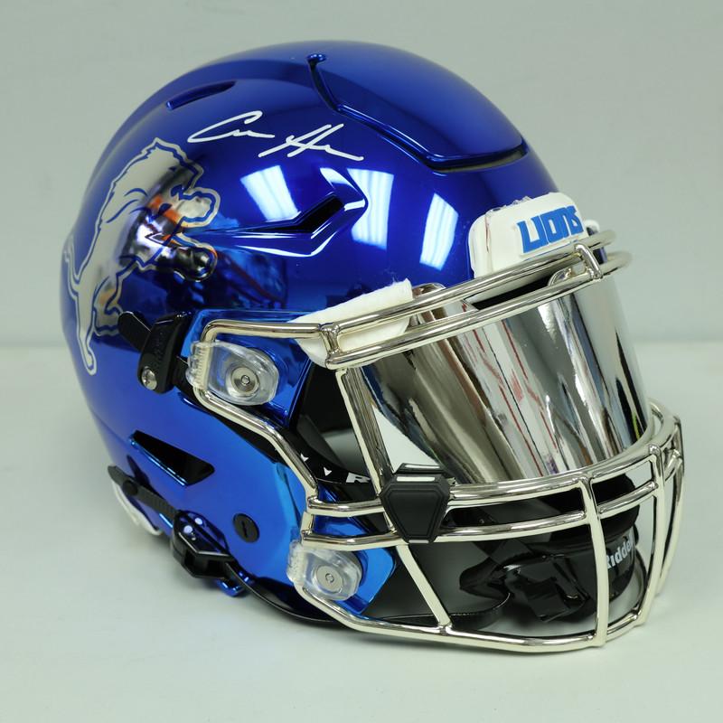 Aidan Hutchinson Signed Lions Full-Size Authentic On-Field Specialty Speedflex Helmet (Beckett) at PristineAuction.com Aidan Hutchinson Signed Lions Full-Size Authentic On-Field Specialty Speedflex Helmet (Beckett) at PristineAuction.com