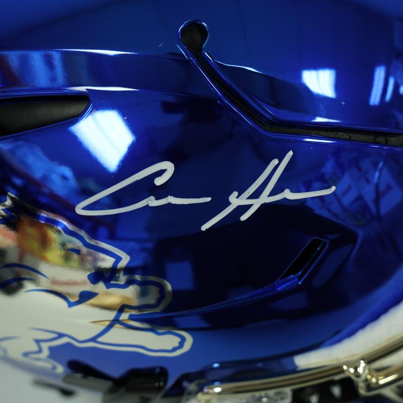 Aidan Hutchinson Signed Lions Full-Size Authentic On-Field Specialty Speedflex Helmet (Beckett) at PristineAuction.com Aidan Hutchinson Signed Lions Full-Size Authentic On-Field Specialty Speedflex Helmet (Beckett) at PristineAuction.com