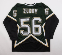 Sergei Zubov Signed Jersey Inscribed "HOF 2019" (Beckett) at PristineAuction.com