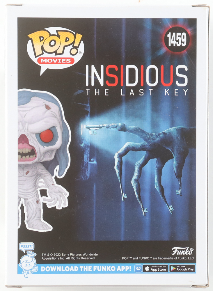 Patrick Wilson Signed "Insidious: The Last Key" #1459 Key Demon Funko Pop! Vinyl Figure (Beckett) at PristineAuction.com Patrick Wilson Signed "Insidious: The Last Key" #1459 Key Demon Funko Pop! Vinyl Figure (Beckett) at PristineAuction.com