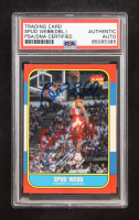 Spud Webb Signed 1986 Fleer #120 RC (PSA) at PristineAuction.com