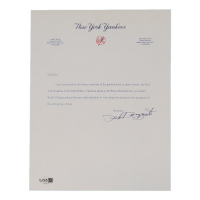 Phil "Scooter" Rizzuto Signed Typed Letter (JSA) at PristineAuction.com