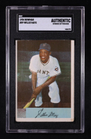 Willie Mays 1954 Bowman #89 (SGC Authentic) at PristineAuction.com