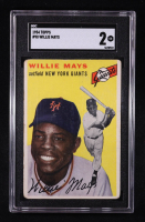 Willie Mays 1954 Topps #90 (SGC 2) at PristineAuction.com
