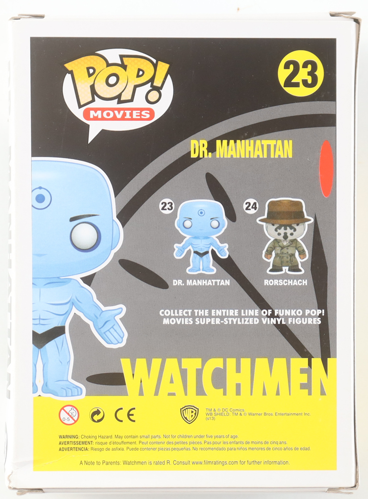 Billy Crudup Signed "Watchmen" #23 Dr. Manhattan Funko Pop! Vinyl Figure (Beckett) at PristineAuction.com Billy Crudup Signed "Watchmen" #23 Dr. Manhattan Funko Pop! Vinyl Figure (Beckett) at PristineAuction.com