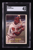 Hank Aaron 1957 Topps #20 (SGC 4) at PristineAuction.com