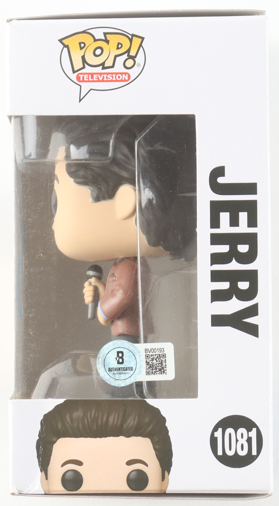 Jerry Seinfeld Signed "Seinfeld" #1081 "Jerry" Funko Pop! Vinyl Figure (Beckett) at PristineAuction.com Jerry Seinfeld Signed "Seinfeld" #1081 "Jerry" Funko Pop! Vinyl Figure (Beckett) at PristineAuction.com