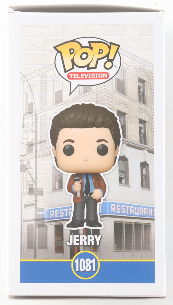 Jerry Seinfeld Signed "Seinfeld" #1081 "Jerry" Funko Pop! Vinyl Figure (Beckett) at PristineAuction.com Jerry Seinfeld Signed "Seinfeld" #1081 "Jerry" Funko Pop! Vinyl Figure (Beckett) at PristineAuction.com