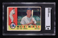 Mickey Mantle 1960 Topps #350 (SGC 1) at PristineAuction.com