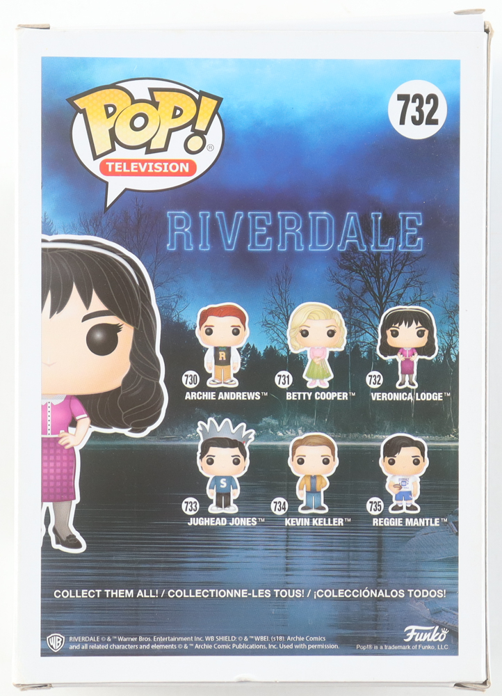 Camila Mendes Signed "Riverdale" #732 Veronica Lodge Funko Pop! Vinyl Figure (Beckett) at PristineAuction.com Camila Mendes Signed "Riverdale" #732 Veronica Lodge Funko Pop! Vinyl Figure (Beckett) at PristineAuction.com
