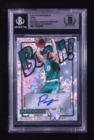 Kristaps Porzingis Signed 2024 Hits Memorabilia Boom Silver #BOOMKP (BGS) at PristineAuction.com