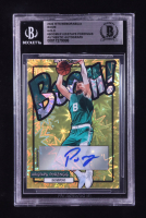 Kristaps Porzingis Signed 2024 Hits Memorabilia Boom Gold #BOOMKP #06/10 (BGS) at PristineAuction.com