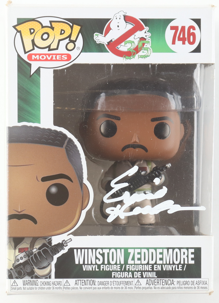Ernie Hudson Signed "Ghostbusters" #746 Winston Zeddemore Funko Pop! Vinyl Figure (Beckett) at PristineAuction.com Ernie Hudson Signed "Ghostbusters" #746 Winston Zeddemore Funko Pop! Vinyl Figure (Beckett) at PristineAuction.com
