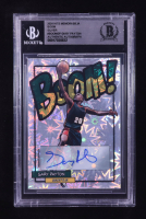 Gary Payton Signed 2024 Hits Memorabilia Boom Silver #BOOMGP (BGS) at PristineAuction.com