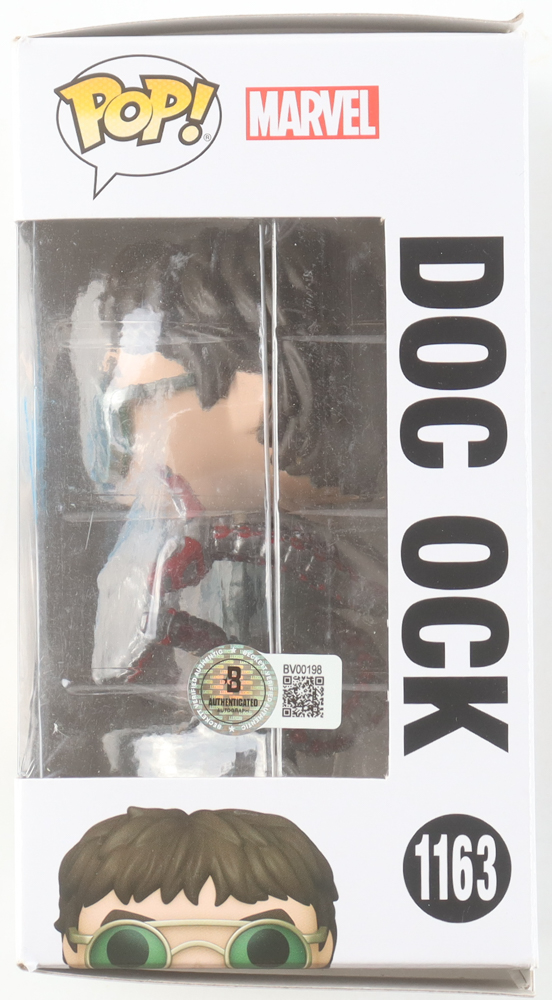 Alfred Molina Signed "Spider-Man: No Way Home" #1163 Doc Ock Funko Pop! Vinyl Figure (Beckett) at PristineAuction.com Alfred Molina Signed "Spider-Man: No Way Home" #1163 Doc Ock Funko Pop! Vinyl Figure (Beckett) at PristineAuction.com