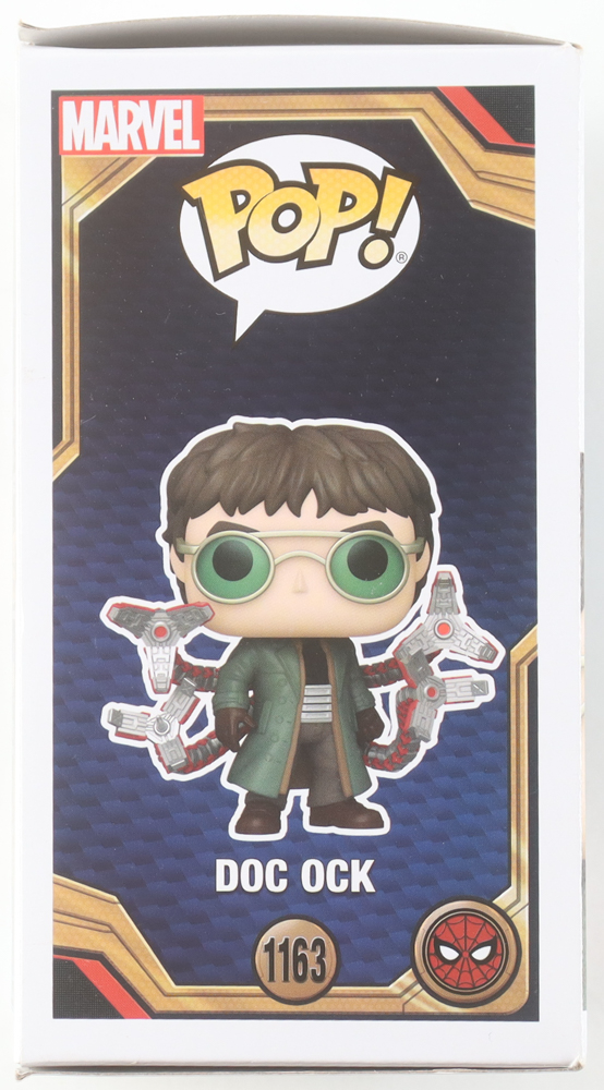 Alfred Molina Signed "Spider-Man: No Way Home" #1163 Doc Ock Funko Pop! Vinyl Figure (Beckett) at PristineAuction.com Alfred Molina Signed "Spider-Man: No Way Home" #1163 Doc Ock Funko Pop! Vinyl Figure (Beckett) at PristineAuction.com