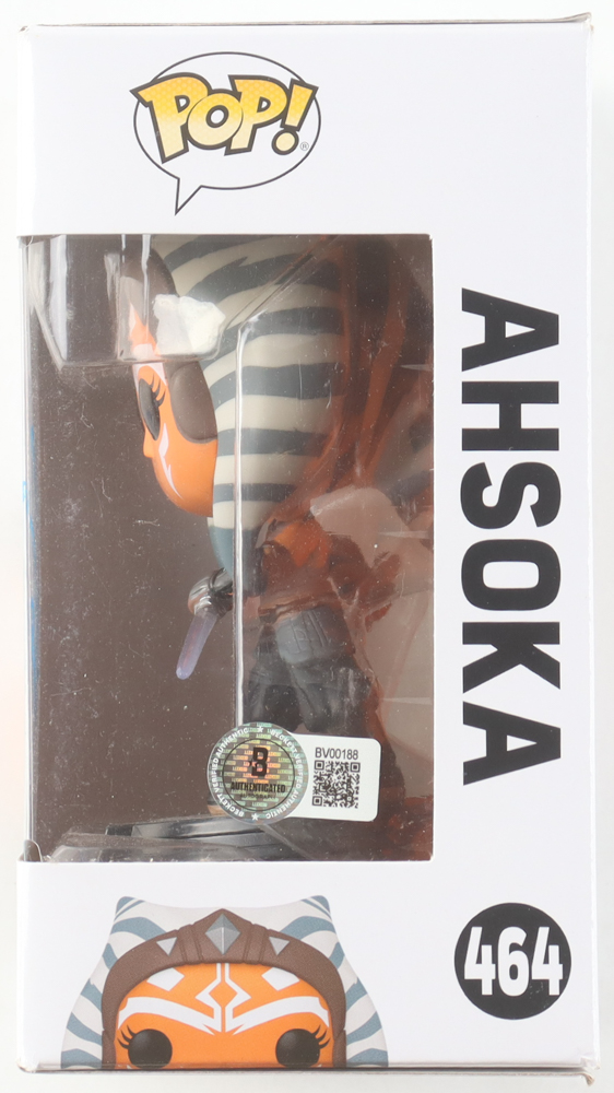 Rosario Dawson Signed "STAR WARS" #464 Ahsoka Funko Pop! Vinyl Figure (Beckett) at PristineAuction.com Rosario Dawson Signed "STAR WARS" #464 Ahsoka Funko Pop! Vinyl Figure (Beckett) at PristineAuction.com