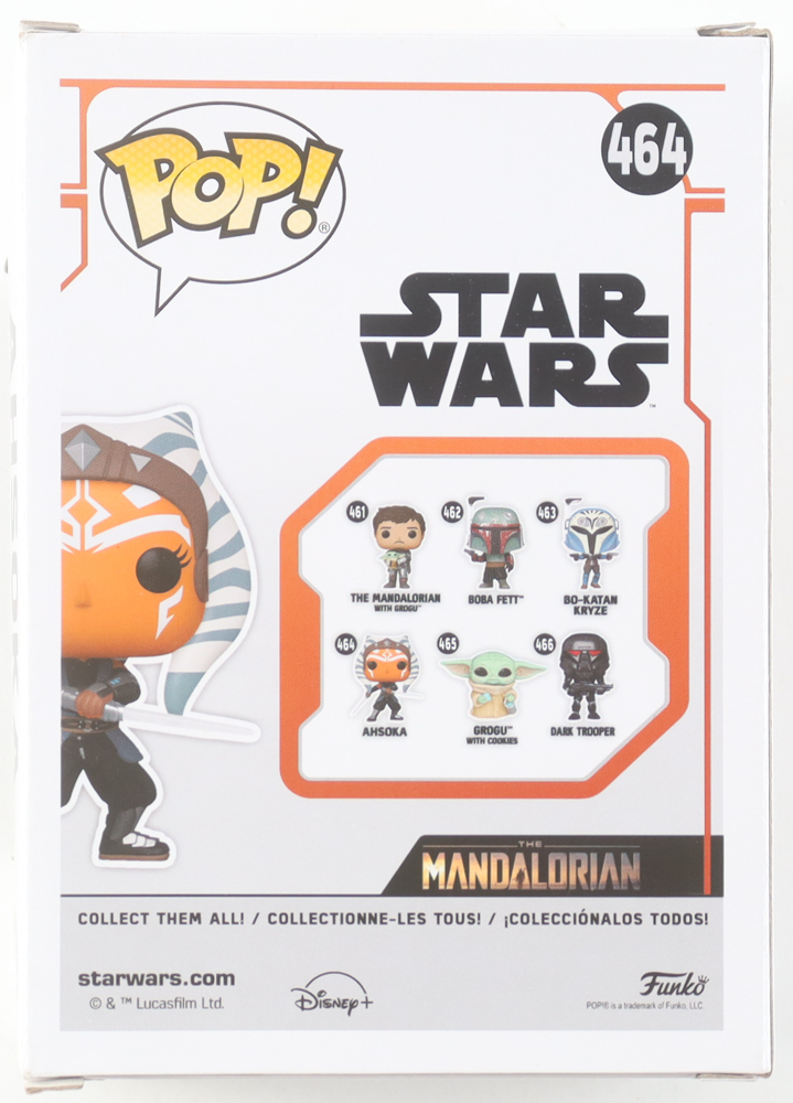 Rosario Dawson Signed "STAR WARS" #464 Ahsoka Funko Pop! Vinyl Figure (Beckett) at PristineAuction.com Rosario Dawson Signed "STAR WARS" #464 Ahsoka Funko Pop! Vinyl Figure (Beckett) at PristineAuction.com